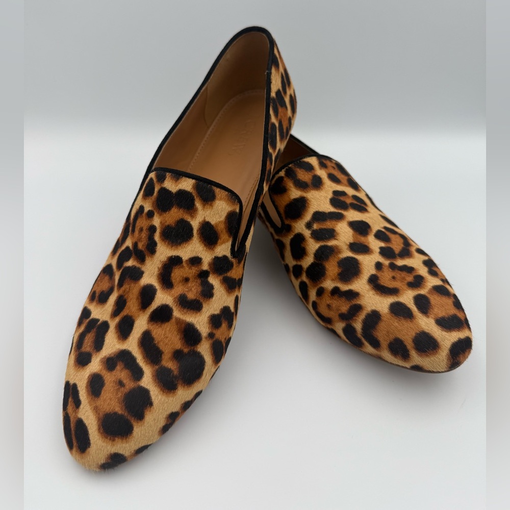 J Crew Leopard Print Women's Loafers
